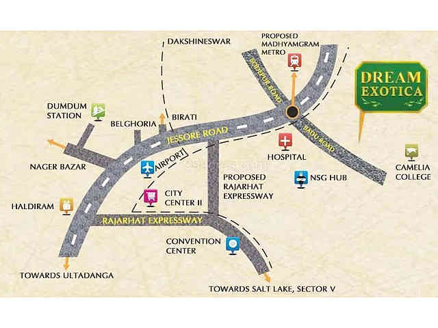 Jain Dream One location Map